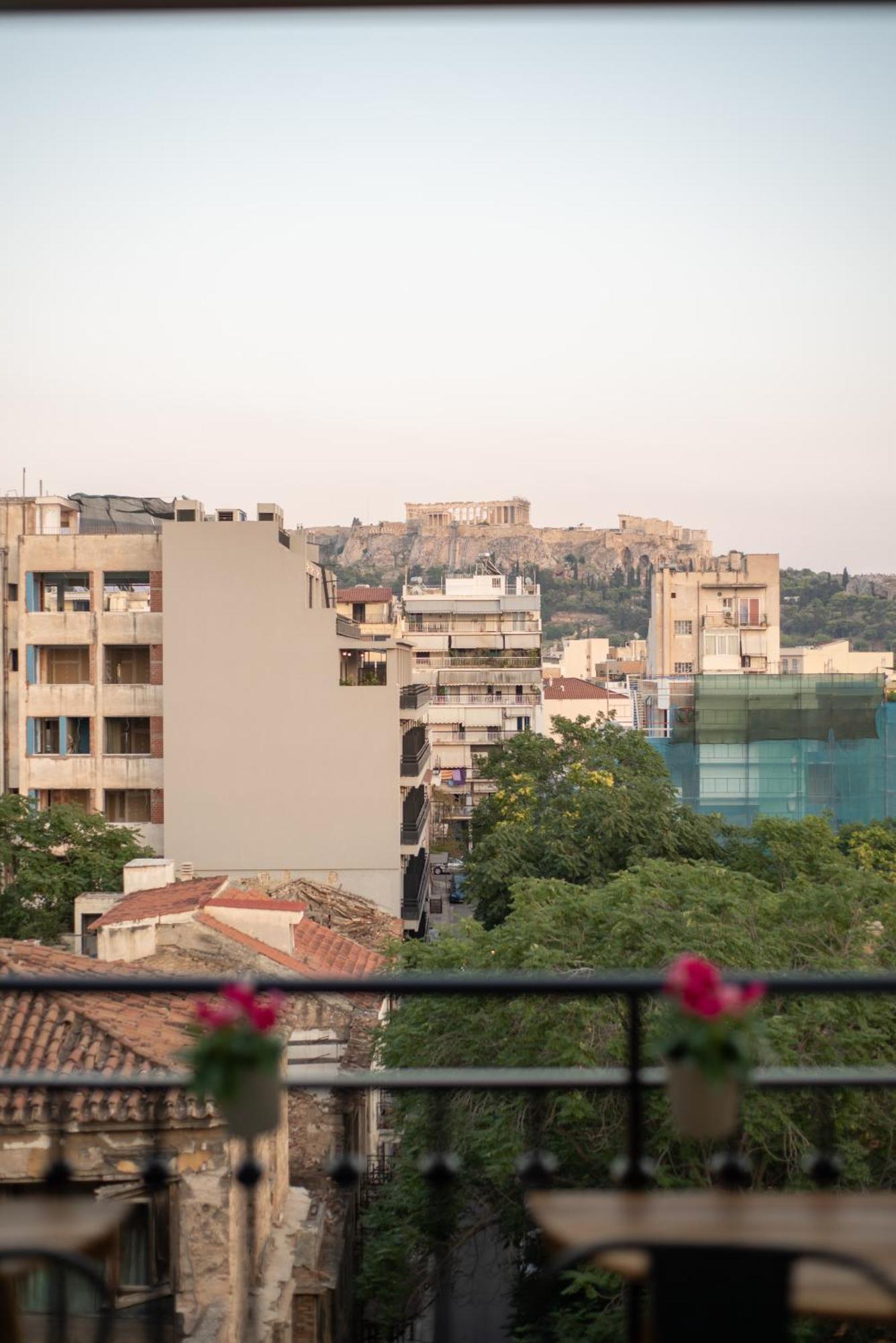 Stunning Acropolis View - 500M Metro - At Historical Center Daire Atina Dış mekan fotoğraf